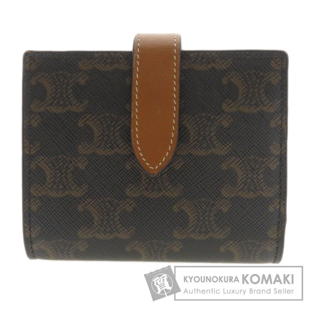 Celine Macadam Bifold Wallet Leather